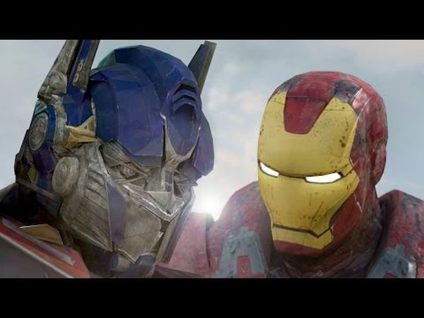 Iron Man Vs Optimus Prime