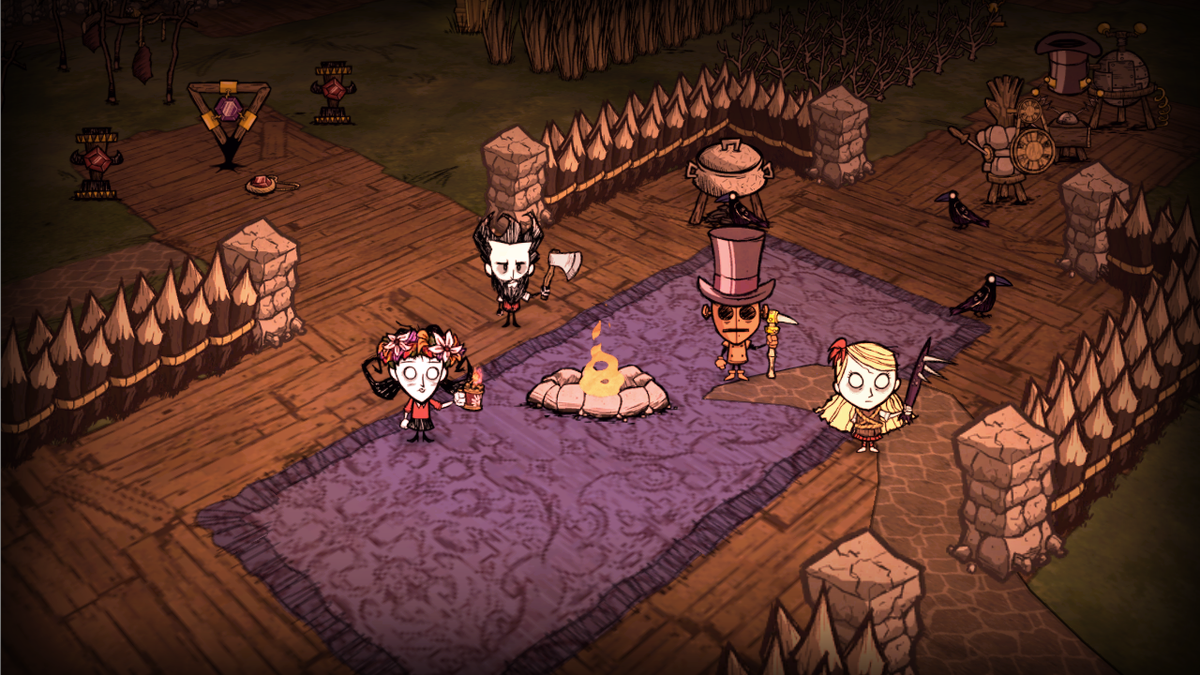 Test du jeu Don't Starve Together (2016) Paper Wilson & Friends SensCritique