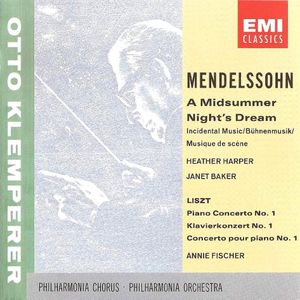 Mendelssohn: A Midsummer Night's Dream / Liszt: Piano Concerto No. 1