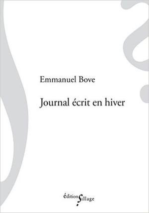 Journal écrit en hiver