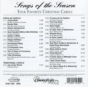 Noël: Songs of the Season - Your Favorite Christmas Carols