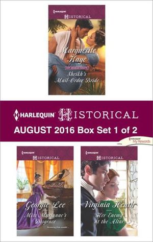 Harlequin Historical August 2016 - Box Set 1 of 2