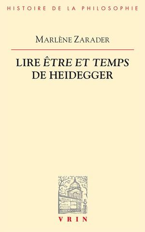 Lire Être et Temps de Heidegger