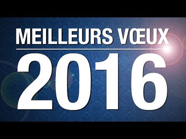 Meilleurs voeux 2016 !!!!