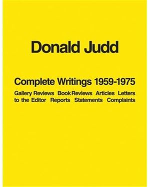 Donald Judd