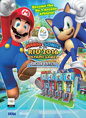 Mario et Sonic aux Jeux Olympiques de Rio 2016