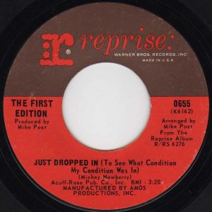 Just Dropped in (to See What Condition My Condition Was In) / Shadow in the Corner of Your Mind (Single)