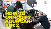 How To Unmodify Your Car - Part 2