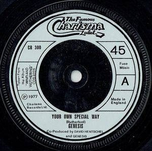 Your Own Special Way (Single)