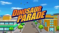 La parade des dinosaures