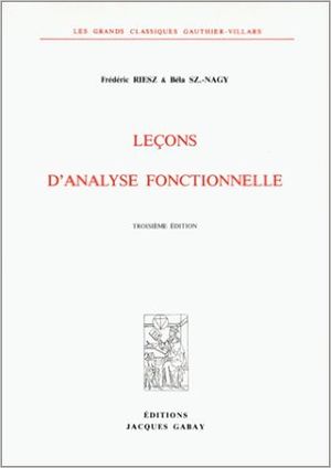 Leçons d'analyse fonctionnelle