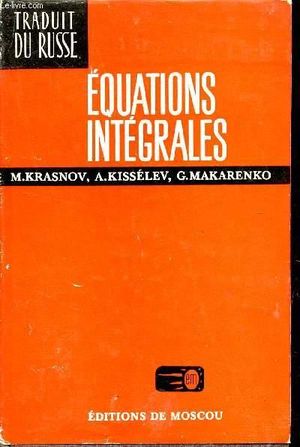 Equations intégrales