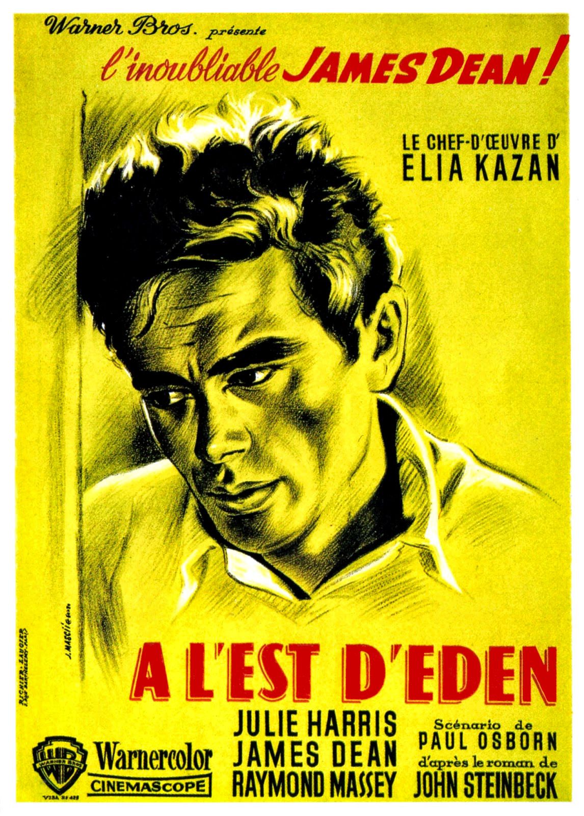 à L Est D éden Film Affiches, posters et images de À l'est d'Eden (1955) - SensCritique