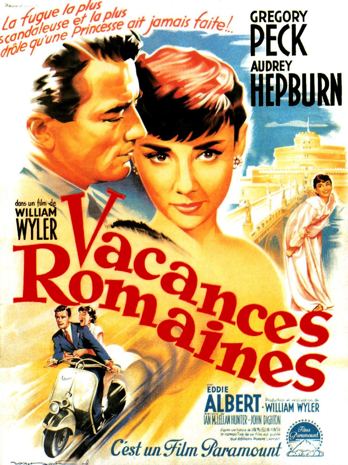 Vacances romaines - Film (1953) - SensCritique