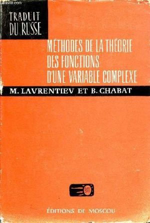 Méthodes de la théorie des fonctions d'une variable complexe