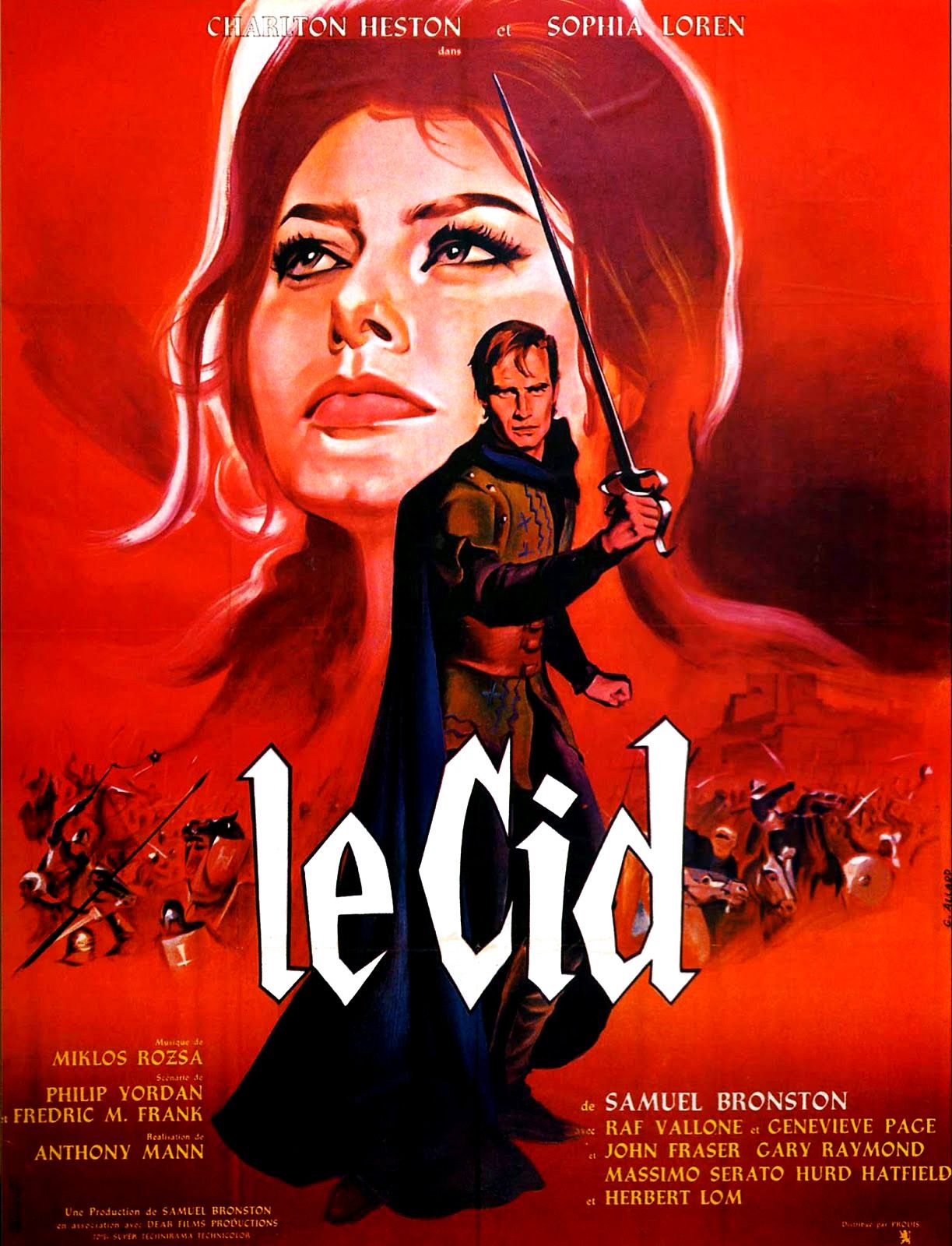 Affiches, posters et images de Le Cid (1961)  SensCritique