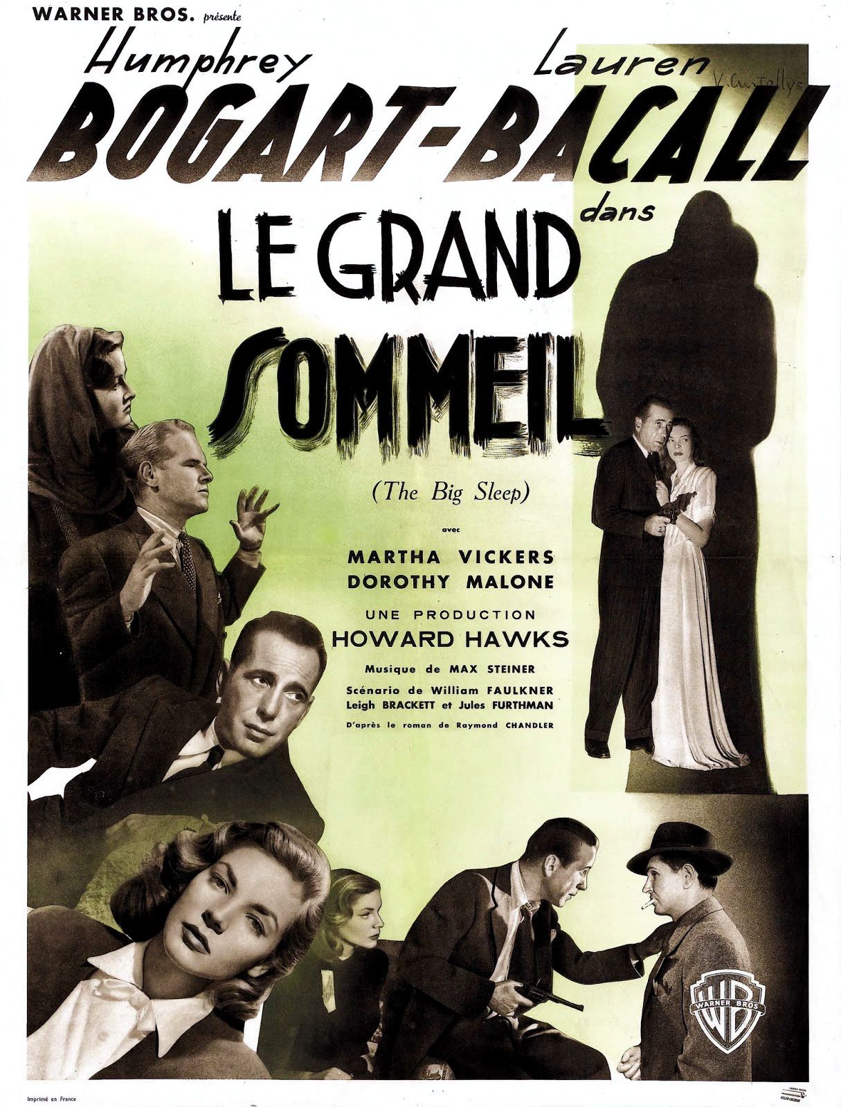 Affiches, posters et images de Le Grand Sommeil (1946) - SensCritique