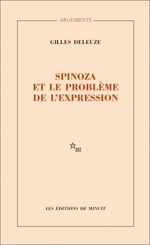 Spinoza et le problème de l'expression