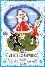 Affiche Alice au pays des merveilles