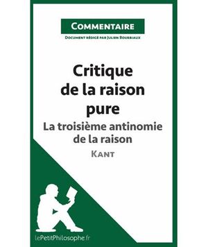 Critique de la raison pure de Kant