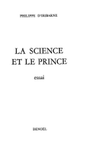 La Science et le Prince