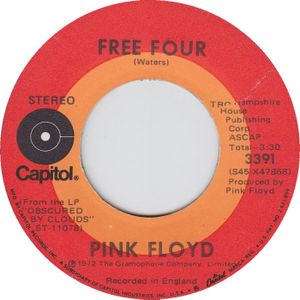 Free Four (US promo single 1972)