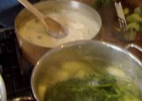 Abborre med chablissås, Citron och kokosparfait