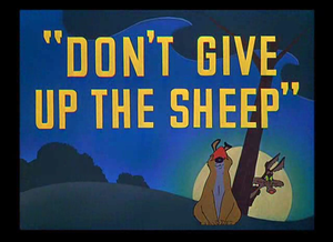 Don't give up the sheep