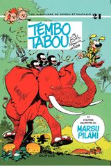 Couverture Tembo tabou - Spirou et Fantasio, tome 24