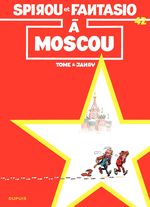 Couverture Spirou à Moscou - Spirou et Fantasio, tome 42