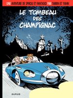 Couverture Le Tombeau des Champignac - Une aventure de Spirou et Fantasio, tome 3