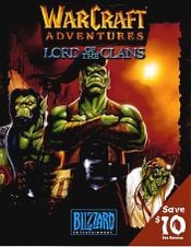 Jaquette Warcraft Adventures : Lord of the clans Jaquette Warcraft Adventures : Lord of the clans