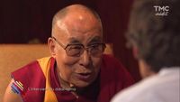 Avec le dalaï-lama