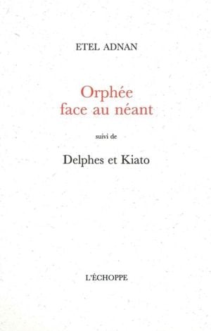 Orphée face au néant