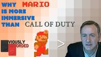 Why Mario is more Immersive than Call of Duty