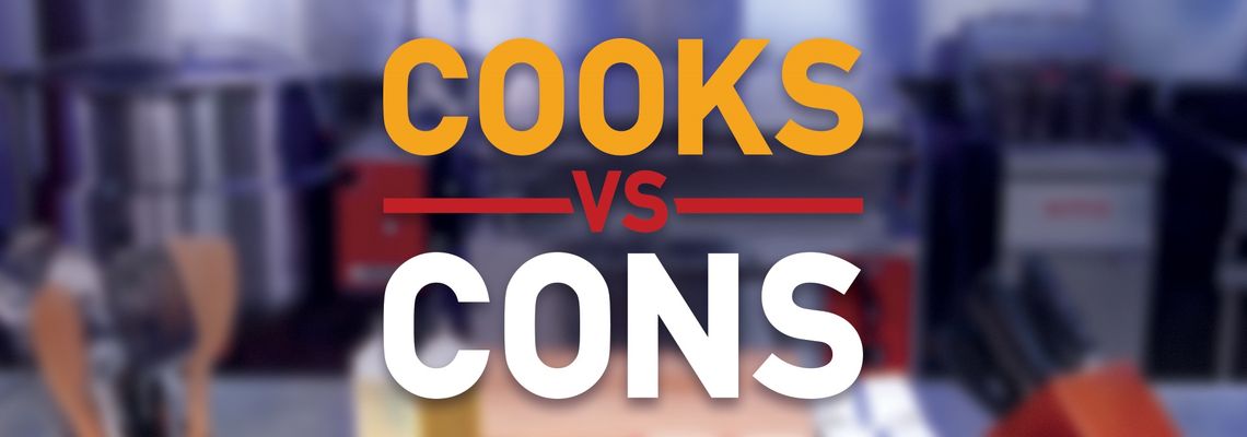 Cover Cooks vs. Cons