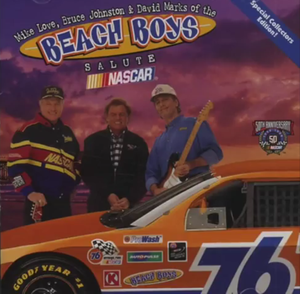 Mike Love, Bruce Johnston & David Marks of the Beach Boys Salute NASCAR