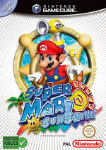 Jaquette Super Mario Sunshine Jaquette Super Mario Sunshine