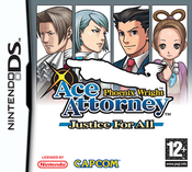Jaquette Phoenix Wright: Ace Attorney - Justice For All
