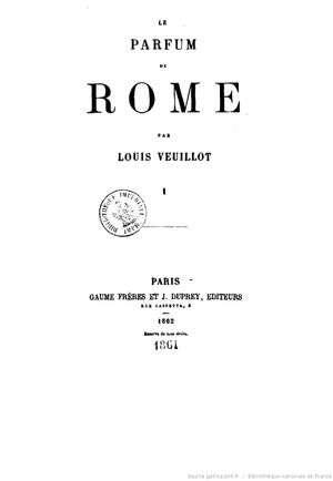 Le Parfum de Rome