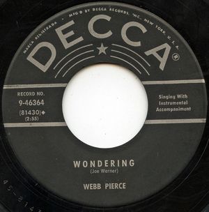 Wondering / New Silver Bells (Single)