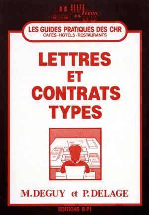 Lettres et contrats types