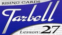 Tarbell 27: Rising Cards