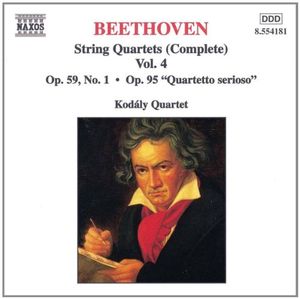 String Quartets, Volume 4: Op. 59 no. 1 / Op. 95 "Quartetto serioso"