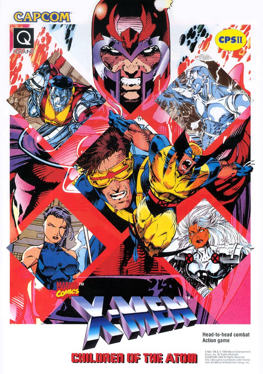 X-Men: Children of the Atom (1994) - Jeu vidéo - SensCritique - X Men Children Of The Atom