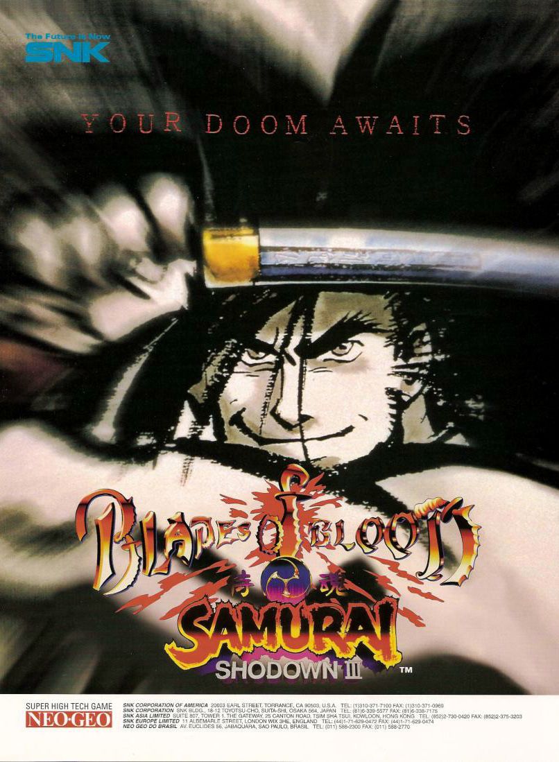 samurai shodown ii blood code