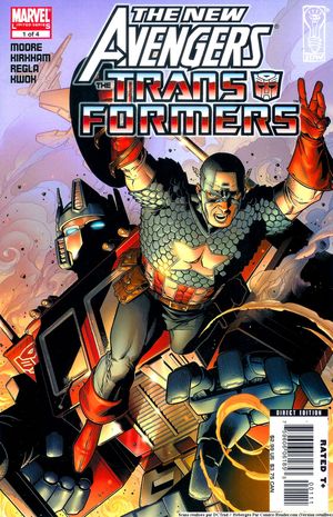New Avengers/Transformers : Man and Machine ( One Shot )
