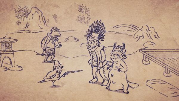 Sengoku Wildlife Caricatures