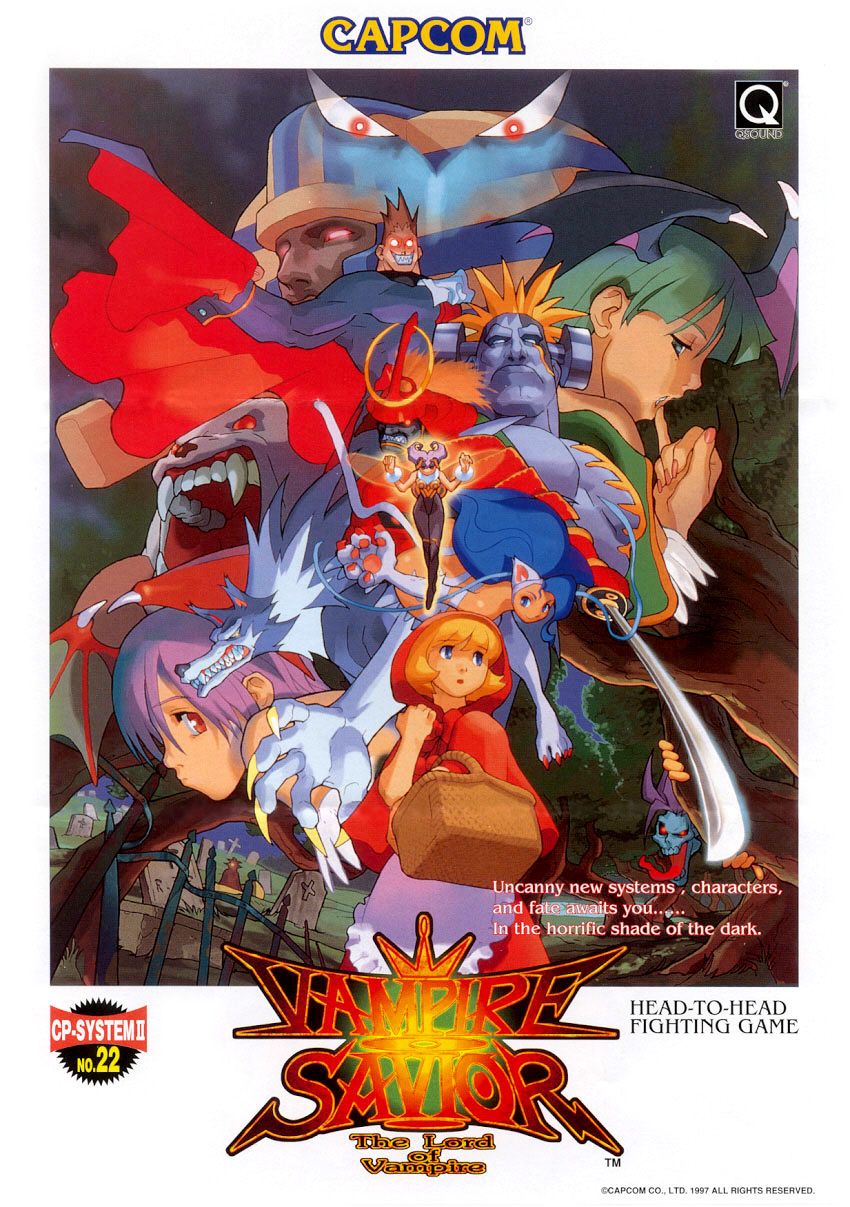 Darkstalkers 3 1998 Jeu Vid O SensCritique   Darkstalkers 3 