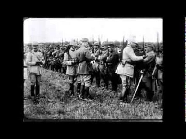 Le Drapeau des chasseurs en Artois